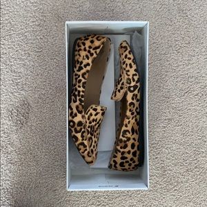 Steve Madden leopard flats